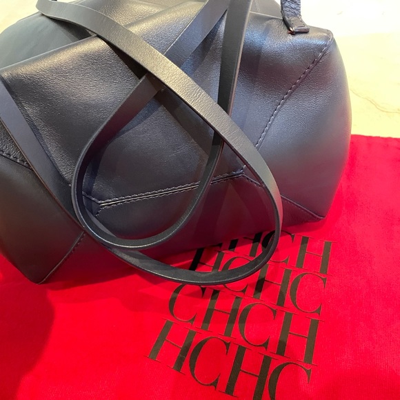 Carolina Herrera Navy Backpack - Picture 5 of 7